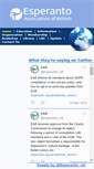 Mobile Screenshot of esperanto.org.uk