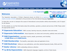 Tablet Screenshot of esperanto.org.uk