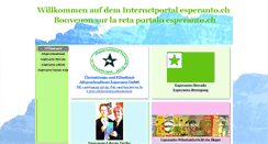 Desktop Screenshot of esperanto.ch