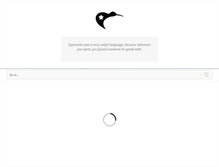 Tablet Screenshot of en.esperanto.org.nz