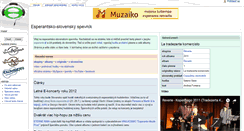 Desktop Screenshot of hudba.esperanto.sk