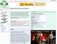 Tablet Screenshot of hudba.esperanto.sk