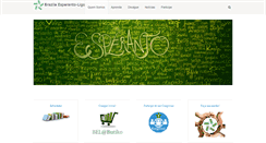Desktop Screenshot of esperanto.org.br