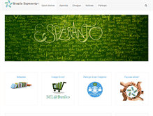 Tablet Screenshot of esperanto.org.br