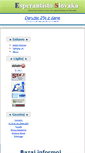 Mobile Screenshot of esperantistoslovaka.esperanto.sk