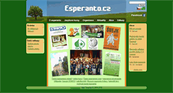 Desktop Screenshot of esperanto.cz
