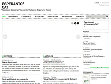 Tablet Screenshot of esperanto.cat